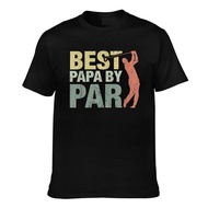 Good Sale Best Papa By Par Golf Men T-Shirt Birthday Present