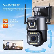 South Ocean Dual Lens 5MP CCTV Wireless Outdoor Waterproof WiFi Camera High-definition Screen