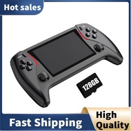 PROJECT X PRO Handheld Video Game Console 128G+20000 Games 4.3inch Display 3D Stereo Sound Support 2
