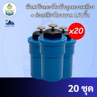 ถูกมาก (20ตัว) หัวสปริงเกอร์ (หัวสปริงเกอร์ใบบัวชุปทองเหลือง) หัวสปริงเกอร์ใบบัว สปริงเกอร์ใบบัว เพียงต่อกับท่อPVC ขนาด1/2นิ้วพร้อมใช้งานที