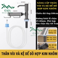 ALUMINUM ALLOY dishwashing liquid pump faucet, New Upgraded dishwashing liquid spray set, dishwashin