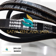 V-BELT/FAN BELT 3PK 630 POWER STEER FAN BELT TOYOTA GREAT 90080-91165 TOYOTA SOLUNA AT 90080-91165