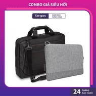 Combo Laptop Handbag Targus TBT914 CitySmart 15.6 Inch &amp; Shockproof Bag Targus CityLite TSS976 15 Inch - Genuine Product