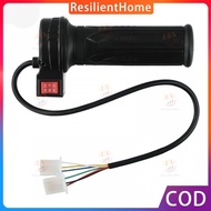 Ebike Throttle Drive And Reverse 3 Speed Push Button Throttle Quick Throttle with Cable Handle Grip