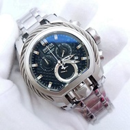Jam Tangan Pria Invicta Bold Silver Combinasi Dial Black Stainless Steel