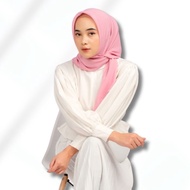 SHAFIRA-Hijab Segi Empat Polos PARIS PREMIUM |Krudung Polos Jahit Tepi