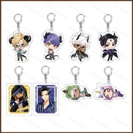 ST3 obey me Acrylic Keychain gift for girlfriend Backpack ornament keychain Game peripherals Collect