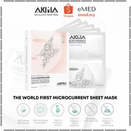 AKIMIA World's First Microcurrent Sheet Mask - Whitening + Brightening - Electronica Plus (single pi
