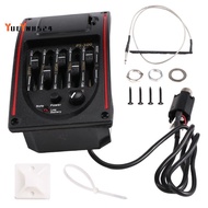5-Band Tone Controls EQ Equalizer Tuner PS-500 5-Band Acoustic Guitar EQ Preamp Equalizer Pickup Aco