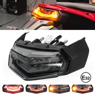 ไฟท้าย LED สำหรับรถมอเตอร์ไซค์ Tenere 700/Rally สำหรับ YAMAHA XTZ700 World Raid T7 ไฟเบรกหลัง ไฟเลี้