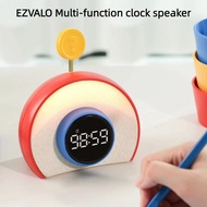 EZVALO Multifunctional Clock Night Light Speaker Smart Bluetooth Speaker High Fidelity Stereo Bass H