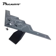 [Phenovo] B2 Model Plane Model 1/200 Plane Airplane Decor Attack Airplane Static Collection for Coun