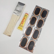 内胎修补补丁全套专用补胎工具电动车自行车山地车补胎胶水