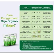 BAJA MILAGRO Baja Organik / Booster Tanaman / Baja 100% organik Milagro / Milagro Fertiliser