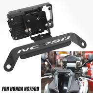 Motorcycle Accessories For HONDA NC750D NC 750D NC750 D Front Phone Stand Holder Smartphone Phone GP