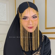 CLEOPATRA CHAIN VEIL ARABIC CHAIN VEIL 008