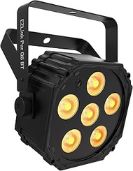 CHAUVET DJ Battery Powered LED Par w/Bluetooth, Black (EZlink Q6 BT)