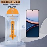 2pcs for Poco F7 Ultra Tempered Glass Poco X7/X7 pro/F7 pro/F7 Ultra Poko F7 Ultra Poco X7 Pro Scree