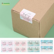 JOWENTY 100PCS Thank You Stickers Package Decoration Party Supplies Gift Gorgeous