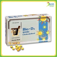 BIO-D3 800IU CHOLECALCIFEROL CAPSULES 80S