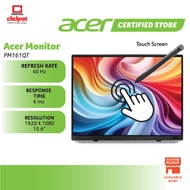 ACER PM161QT BMIUUUX 15.6" FHD 60HZ IPS PORTABLE TOUCH MONITOR-BLACK