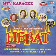 Kompilasi Artis-Artis Terhebat Vol.1 VCD MTV Karaoke Siti Nurhaliza New Boyz Liza Hanim Noraniza Idr