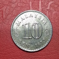 koin asing 10 sen Malaysia 1973 TP 3394