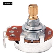 [CHiWANji] 5x Durable Audio Guitar Pot Base b250K 15mm Electric Guitar Accessories