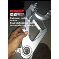 Swingarm Cakram belakang plus As roda airblade beat scoopy vario 110
