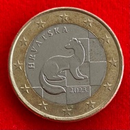 Croatian Coin​​ Croatia 1 euro 2023 Foreign Coins