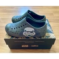 Native Children's Waterproof Shoes Gray Jefferson Block Star Wars Dublin Grey Model Size 11 UK 18.5c