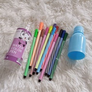 Kreati Stationery Water Colour Magic Pen 12 Colours 12 Pieces