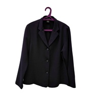 [PRELOVED] BLAZER HITAM BRAND AGENDA SAIZ XL