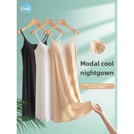 Cosy Modal Strapless Midi Dress - Black with Integrated Chest Pad & Anti-Light Inner