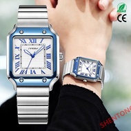 SHENTONG⏱ SINOBI Luxury Watch OEM Newest Calendar Date Quartz Watches High Quality mens wrist watch wristwatch men