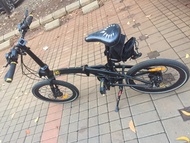 Sepeda lipat Element ecosmo z8 black panther edition