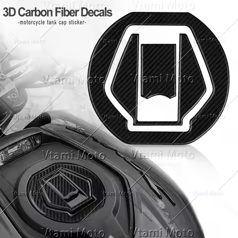 For Bajaj Dominar 250 400 Pulsar RS200 NS200 NS-125 3D Motorcycle Fuel Tank Cap Stickers Gas Oil Cap