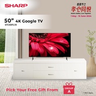 Sharp 4TC50FL1X 50 Inch AQUOS 4K UHD Google TV | ESH