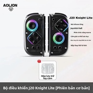 Tay Cầm Chơi Game AOLION J20 Hall Effect Joycon Dành Cho Nintendo Switch OLED & NFC Rung HD Tay Cầm 