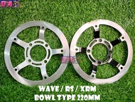BUTA BLIND DISC FOR WAVE- XRM- SMASH - DASH - MIO- BEAT- MIO I 125-CLICK-SCOOPY ( SILVER & BLACK ) u