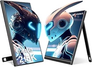 16 Inch Portable Monitor, 2560 x 1600 (2.5K) 144Hz, Portable Gaming Monitor with USB-C and Mini HDMI