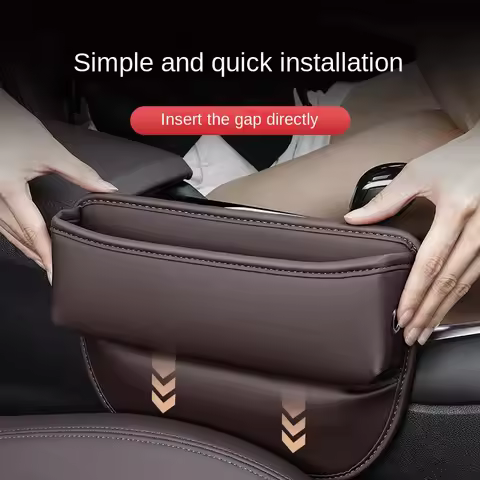 Car Seat Gap Filler Storage Pocket Upgrage Big Capacity Box For Toyota Supra GR A90 A91 MK5 86 GT86 