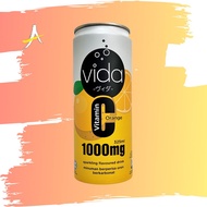 Vida Vitamin C 1000mg Orange Flavour Sparkling Flavoured Drink 325ml