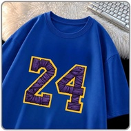 Latest Men's T-Shirt Tops Number 24 Oversized T-Shirts