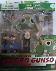 絕版KERORO 軍曹 KERORO IN ACTION FIGURE K66 KERORO GUNSO 軍曹 