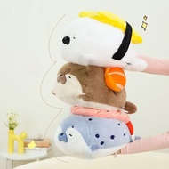 Dropship Cute Sushi Seal Plush Toy Lifelike Stuffed Marine Sea Otter Japanese Fried Shrimp Soft E0e0
