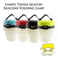 TENDA Camping Tent Light Camping Flashlight Silicon Folding Lamp