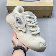 Ocai 002 Smile Big Toe Design Wear-Resistant Canvas Shoes Unisex Sports Shoes