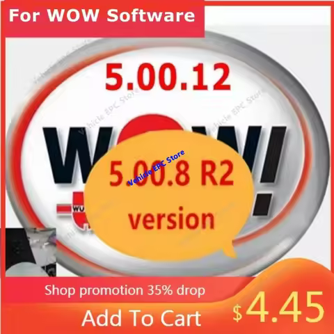 2026 Hot Sale W-ur-th WOW V5.00.12 WOW 5.00.8 R2 Software Multi-languages with Keygen For Tcs Multi-