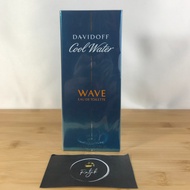 DAVIDOFF COOL WATER WAVE  EDT 125ML FOR MEN